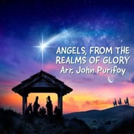 Angels, from the Realms of Glory piano sheet music cover Thumbnail